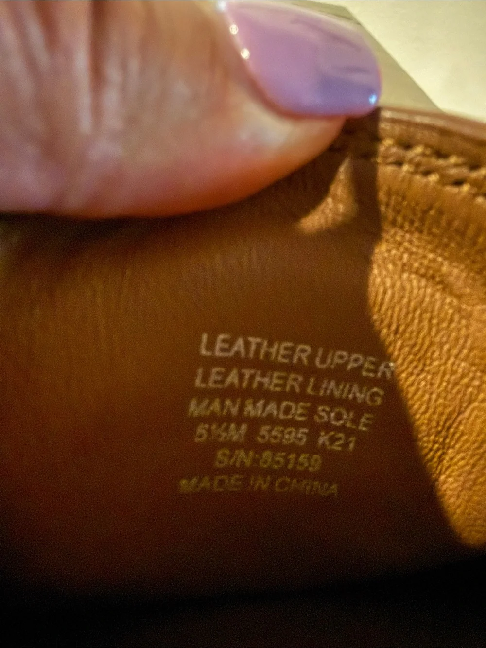 Tory Burch Tan Pebbled Leather Gold Logo Driving Loafers